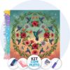 mandala-beija-flores-e-hibiscos-capa Mandala Beija Flores e Hibiscos – Kit Pintura com Cristais