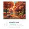 Caminho no Outono – Kit Pintura com Cristais