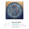 Mandala Mão De Hamsa