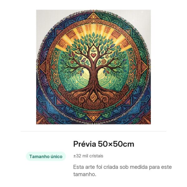 Mandala Árvore da Vida
