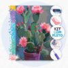 www. .com (21) Vaso de Cactos – Kit Pintura com Cristais