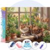 capa-258984bd81cfca9e Gato entre Suculentas – Kit Pintura com Cristais