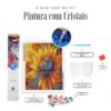 Bicicleta Florir de Primavera – Kit Pintura com Cristais