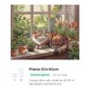 gato-entre-suculentas-mockup-50x40cm Gato entre Suculentas – Kit Pintura com Cristais