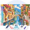Canais De Veneza – Kit Pintura com Cristais