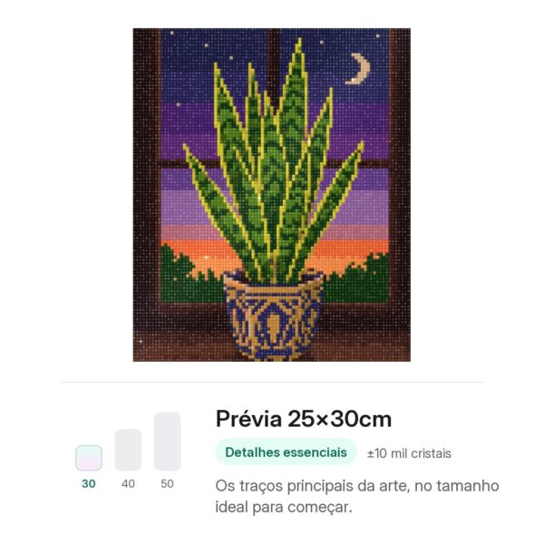 Espada de São Jorge – Kit Pintura com Cristais