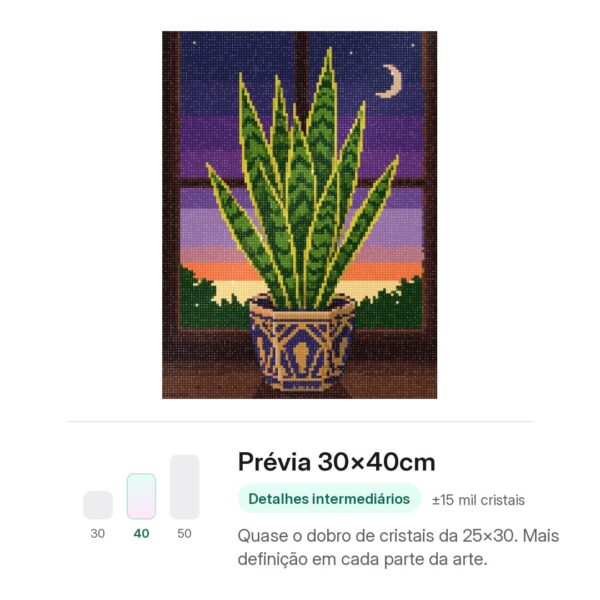 Espada de São Jorge – Kit Pintura com Cristais