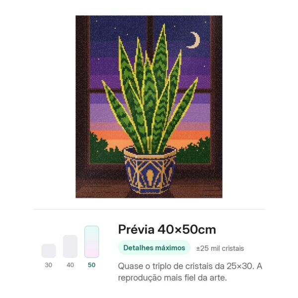 Espada de São Jorge – Kit Pintura com Cristais