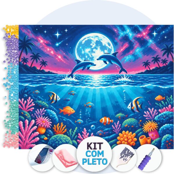 golfinhos-sob-luar-capa-7dd3a187b2bd5e91 Golfinhos sob Luar Aquático – Kit Pintura com Cristais
