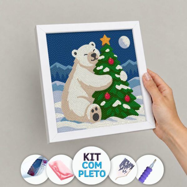 abraco-de-natal-capa-20261021224910 20x20cm - Abraço de Natal - Kit Pintura com Cristais