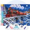 Expresso de Natal Nevado – Kit Pintura com Cristais