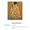 O Beijo por Gustav Klimt – Kit Pintura com Cristais