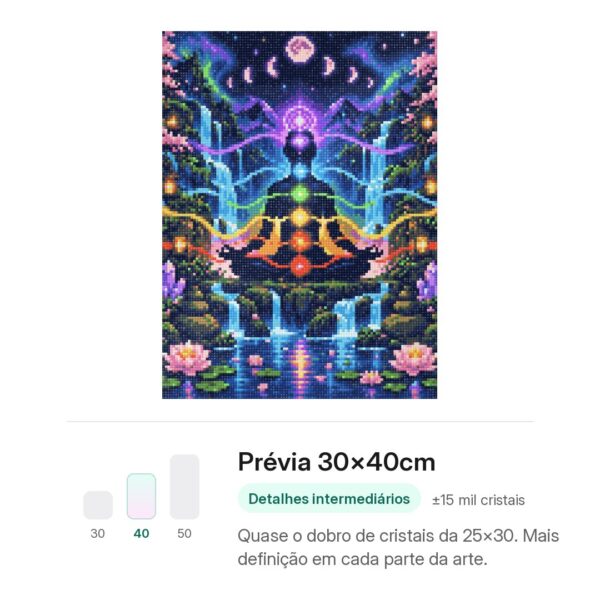 meditacao-dos-sete-chakras-mockup-30x40cm-20261001182846 Meditação dos Sete Chakras – Kit Pintura com Cristais