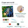 20x20cm - O Furto da Estrela - Kit Pintura com Cristais