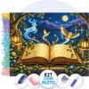 O Livro encantado da Imaginação – Kit Pintura com Cristais