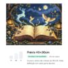 O Livro encantado da Imaginação – Kit Pintura com Cristais