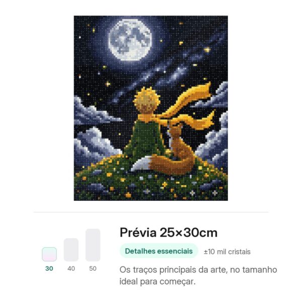 o-pequeno-principe-e-a-raposa-mockup-25x30cm-20261001191527 O Pequeno Príncipe e a Raposa – Kit Pintura com Cristais