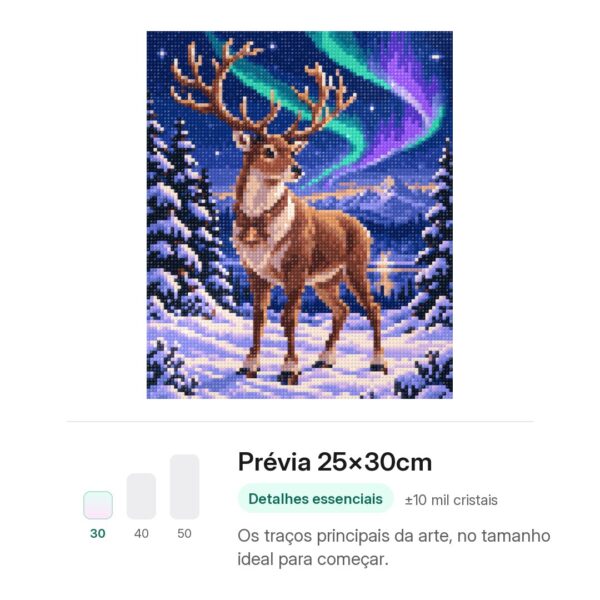 rena-sob-aurora-boreal-mockup-25x30cm-20261001191822 Rena Sob Aurora Boreal – Kit Pintura com Cristais
