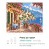 tarde-na-costa-italiana-mockup-30x25cm-20261001183527 Tarde na Costa Italiana - Kit Pintura com Cristais