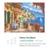 tarde-na-costa-italiana-mockup-40x30cm-20261001183533 Tarde na Costa Italiana - Kit Pintura com Cristais